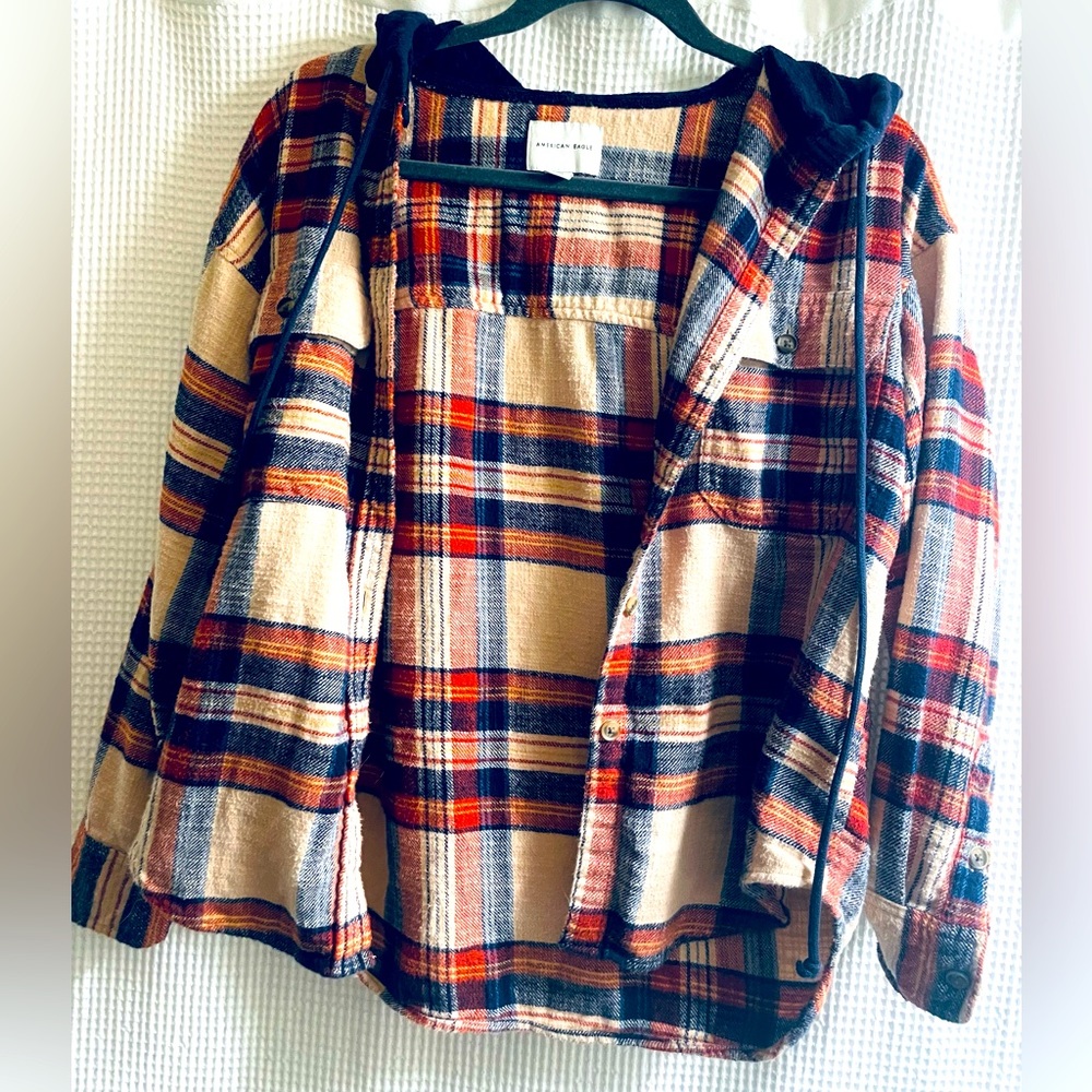 American eagle flannel xxs